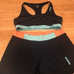 Reebok Navy Sports Bra